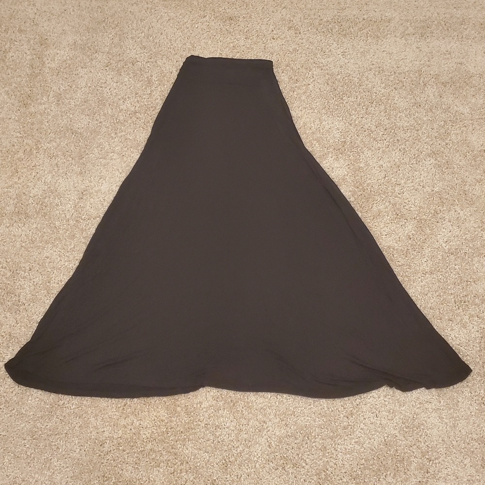 Wet Seal Black Maxi Skirt